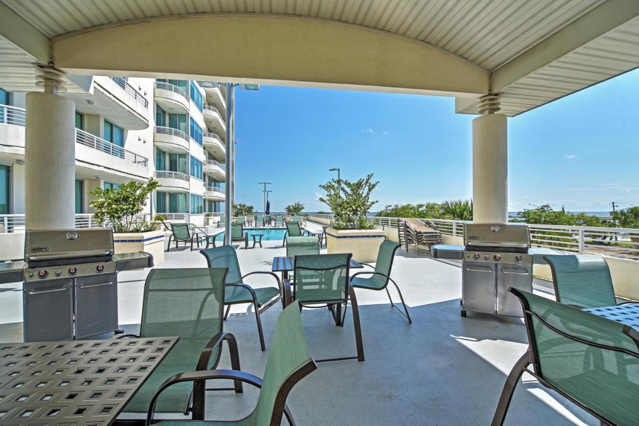 Beachside Biloxi Club Condo Balcony With Ocean View Luaran gambar