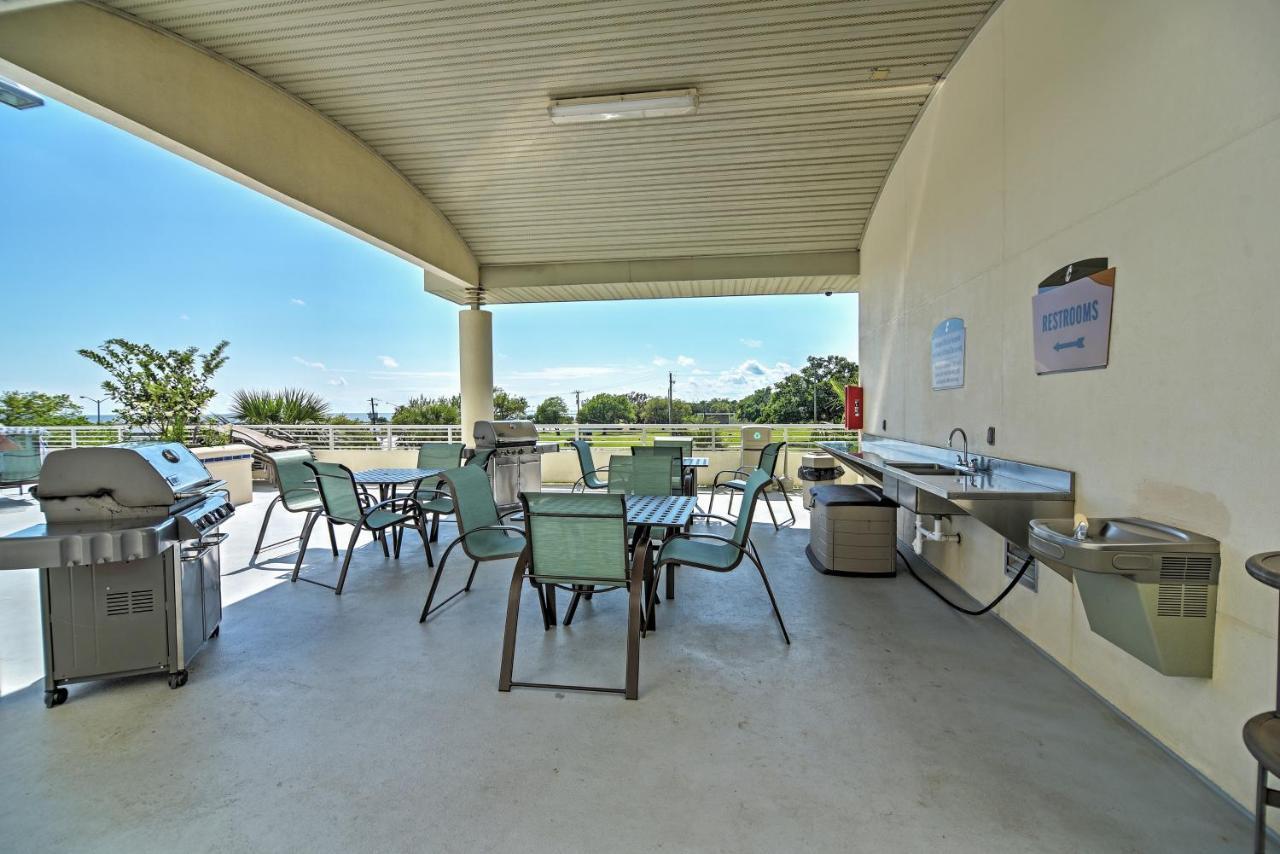 Beachside Biloxi Club Condo Balcony With Ocean View Luaran gambar