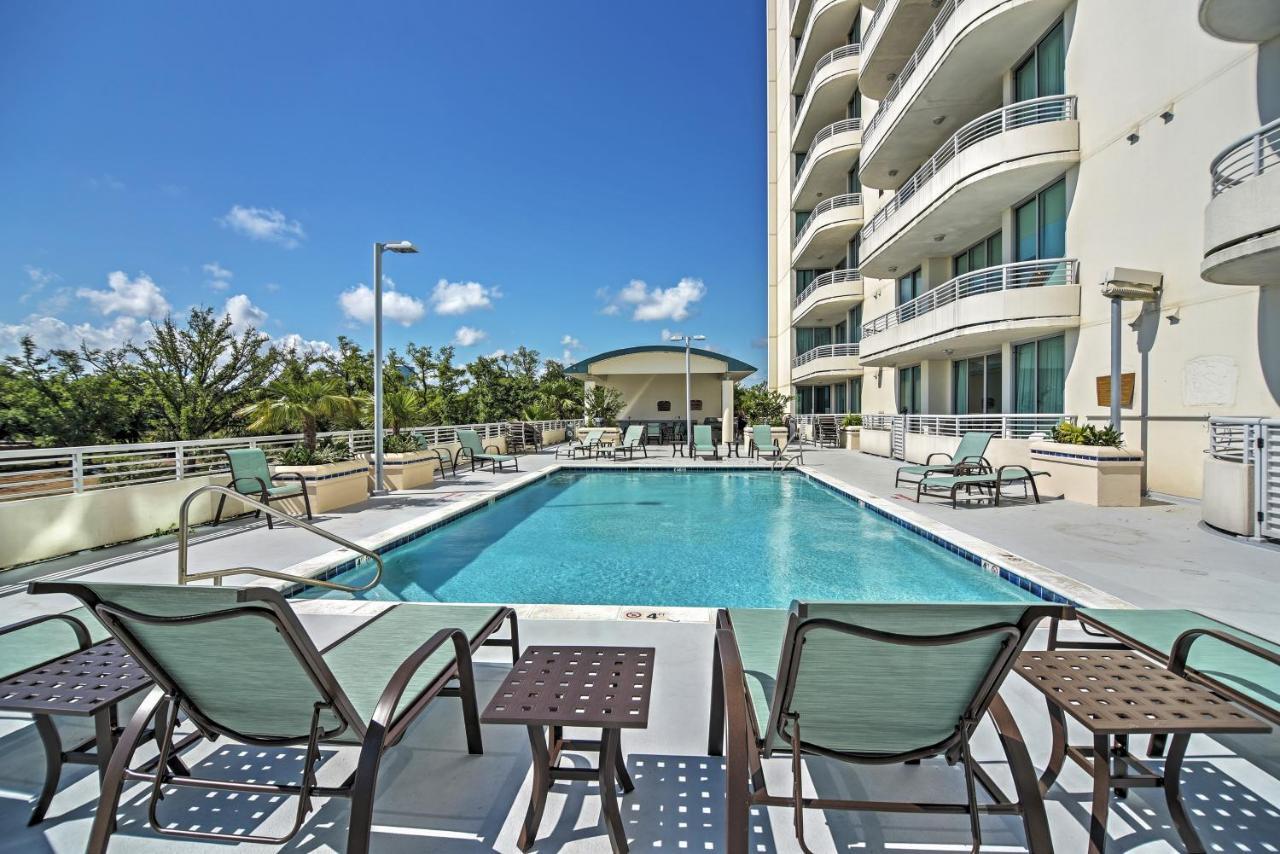 Beachside Biloxi Club Condo Balcony With Ocean View Luaran gambar